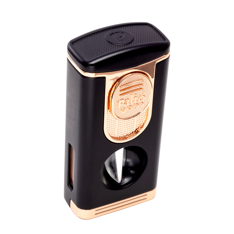 Palió Pro Trevi Triple Flame Torch Lighter with V-Cutter