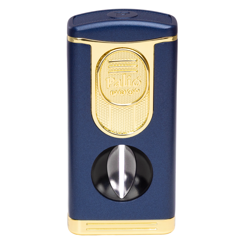 Palió Pro Trevi Triple Flame Torch Lighter with V-Cutter