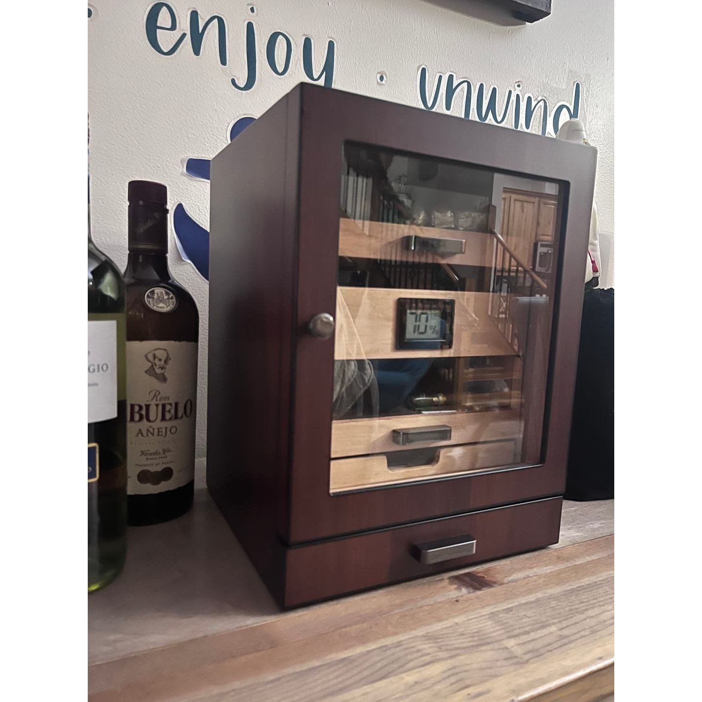 Luca Humidor Cabinet | Holds 100 Cigars