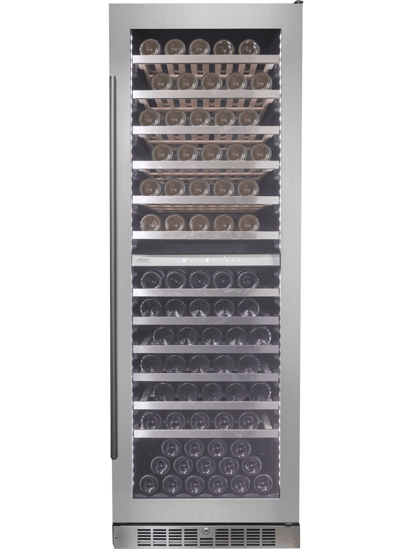 Danby Silhouette Bordeaux | 24" Dual Zone Integrated Wine Cooler | Holds 129 Bottles