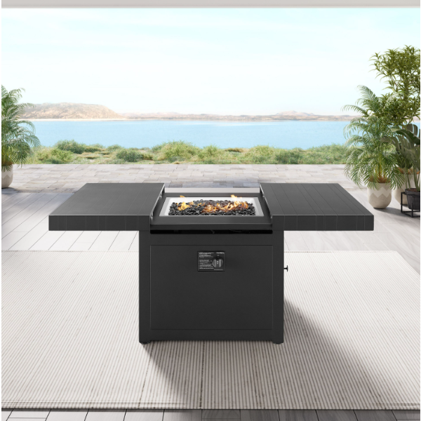 Plank & Hide™ 34" Square Functional Firepit