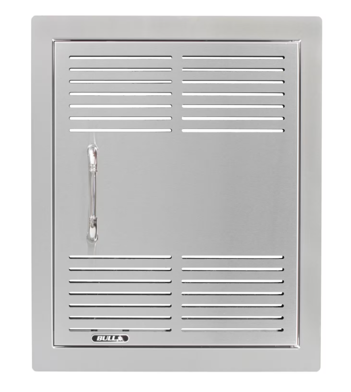 Bull 18" Vented Stainless Steel Single Access Door