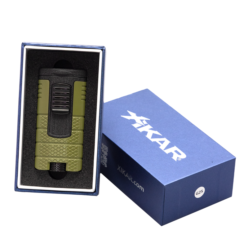 Xikar Tactical Triple Flame Torch Lighter