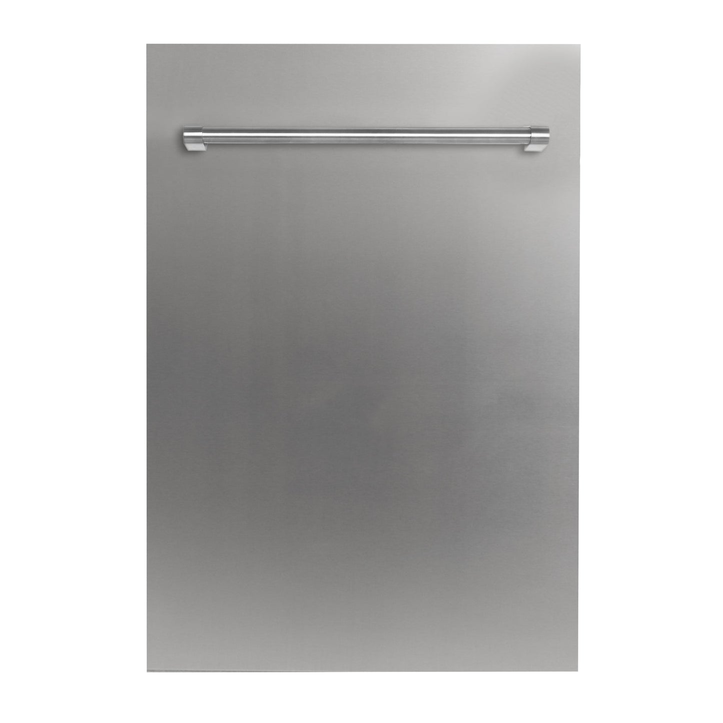 ZLINE 18 in. Compact Top Control Dishwasher with Stainless Steel Panel and Traditional Handle, 52dBa (DW-304-H-18)