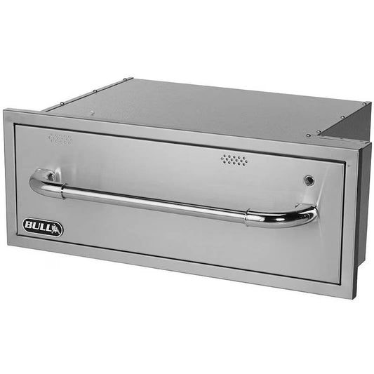 Bull 30-Inch Built-In 110V Electric Stainless Steel Warming Drawer