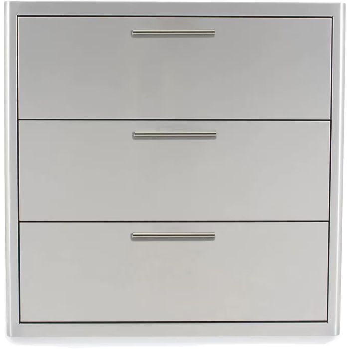 Blaze 30" Triple Drawers w/ Lights