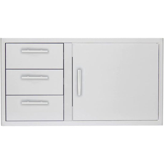 Blaze 39" Access Door and Triple Drawer Combo