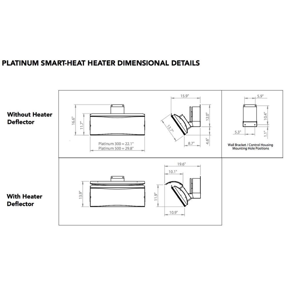 Bromic Platinum Smart-Heat Gas Patio Heater