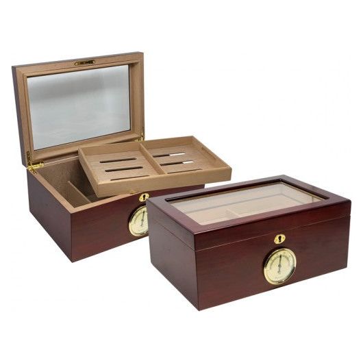 Berkeley Desktop Cigar Humidor | Holds 100 Cigars