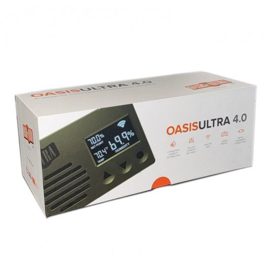 Cigar Oasis Ultra 4.0 Electric Cigar Humidifier | 50-100 Cigars