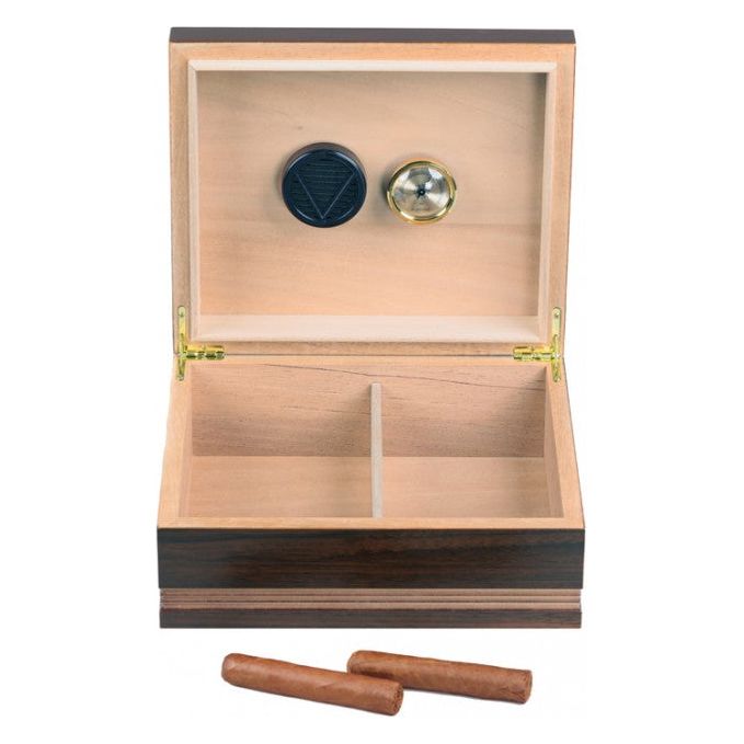 Duke Routed Edge Cigar Humidor | Holds 50 Cigars