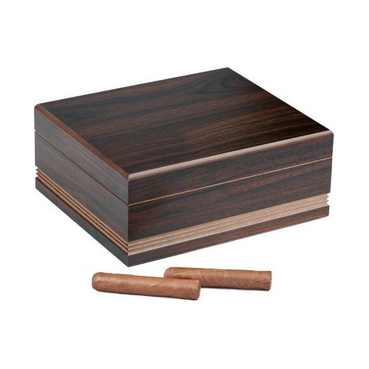 Duke Routed Edge Cigar Humidor | Holds 50 Cigars