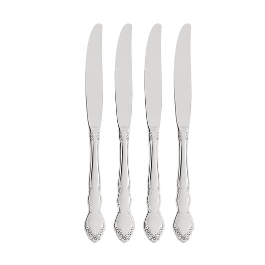 Oneida Dover Fine Flatware Dinner Knives, Set of 4