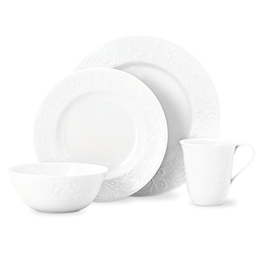 Lenox Opal Innocence Carved 4-Piece Place Setting