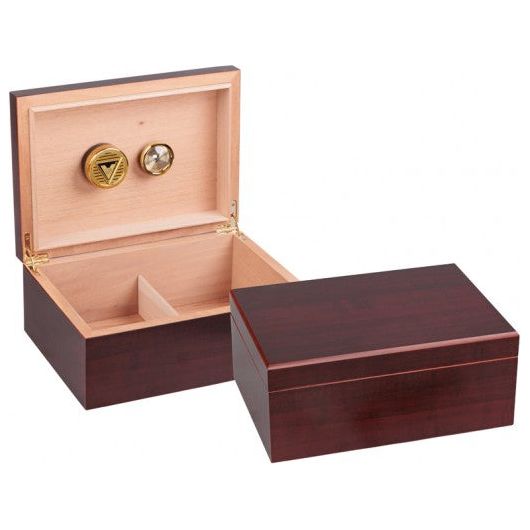 Executive Cherry Cigar Humidor | Holds 75 Cigars