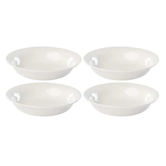 Lenox Profile White Porcelain 4-Piece Pasta Bowl Set