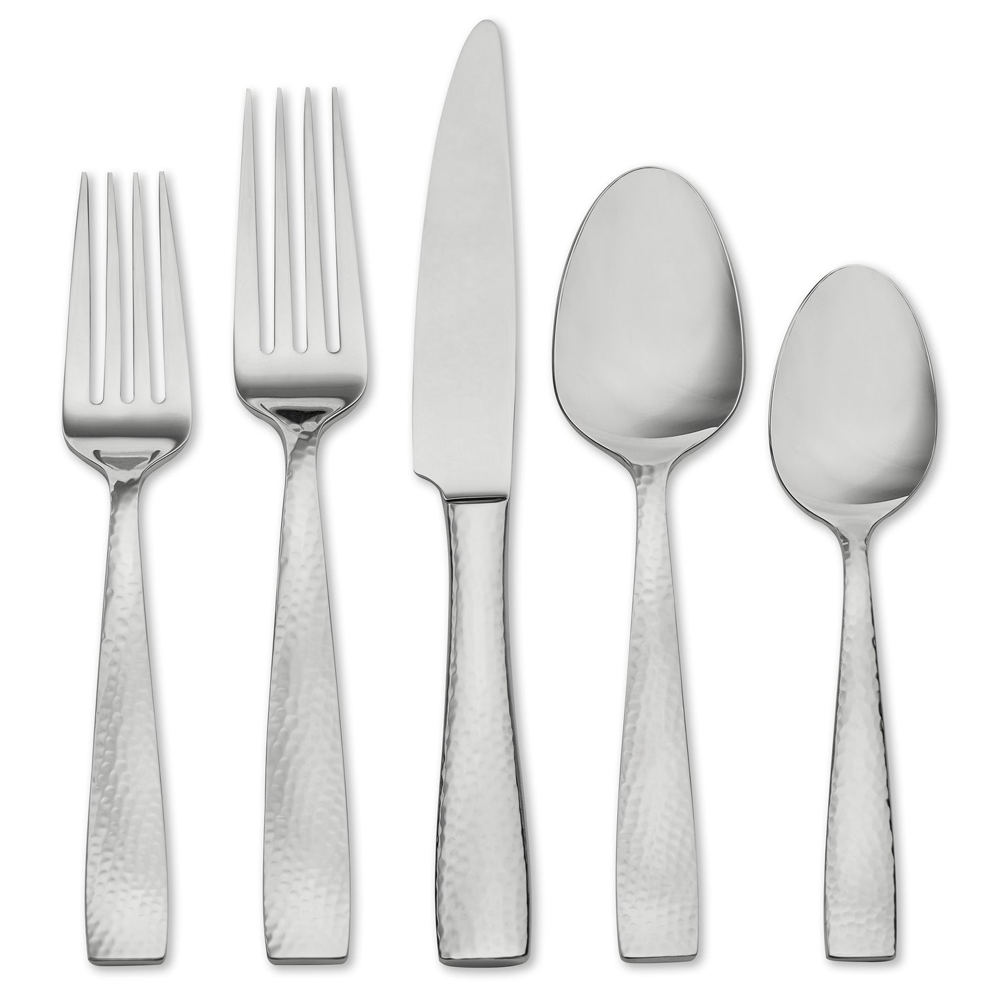 Hampton Forge Vento Hammer 65 Piece Flatware Set