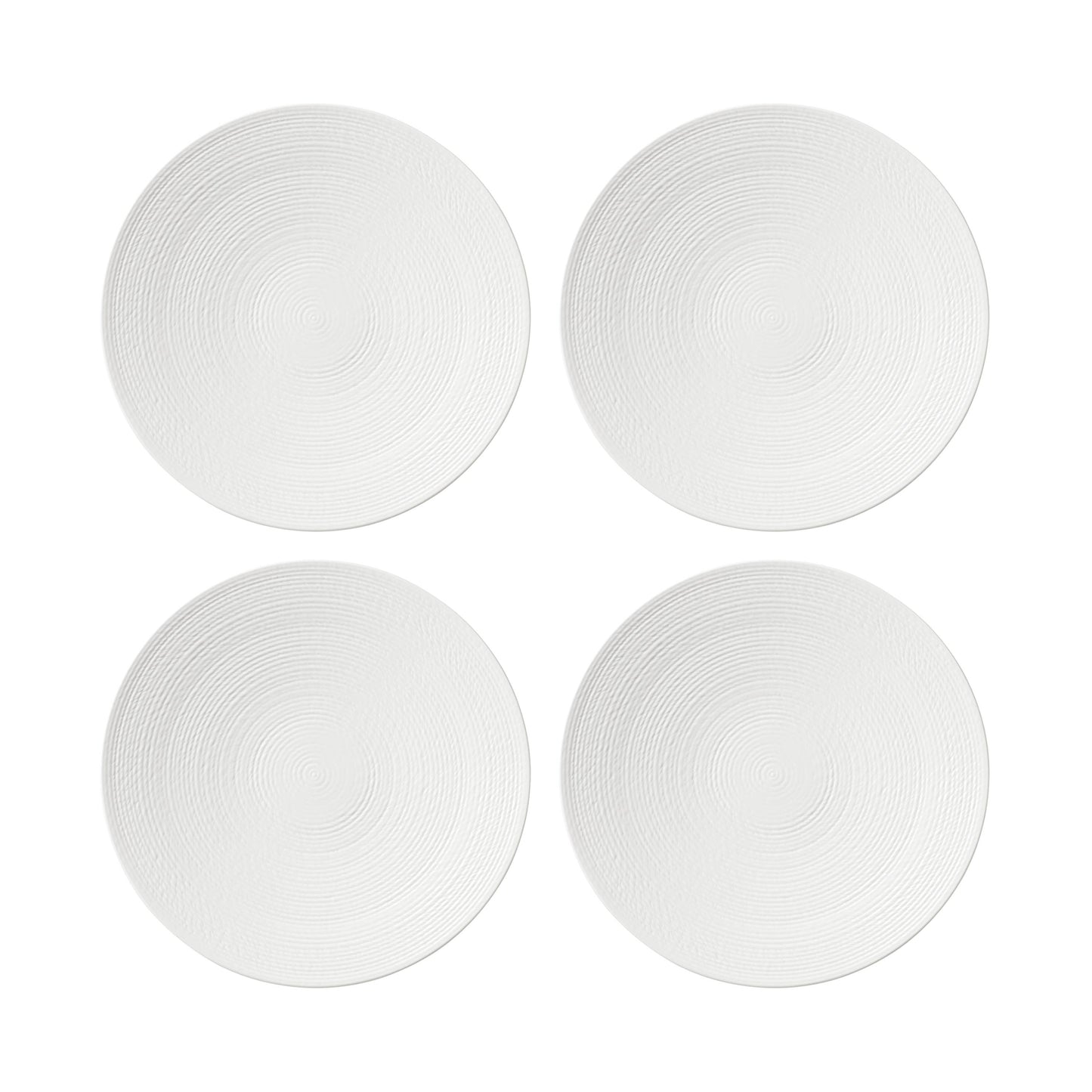 Lenox LX Collective White Accent Plates, Set of 4