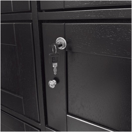Prestige Imports Cigar Lockers (Black Finish) | 15 Individual Lockers