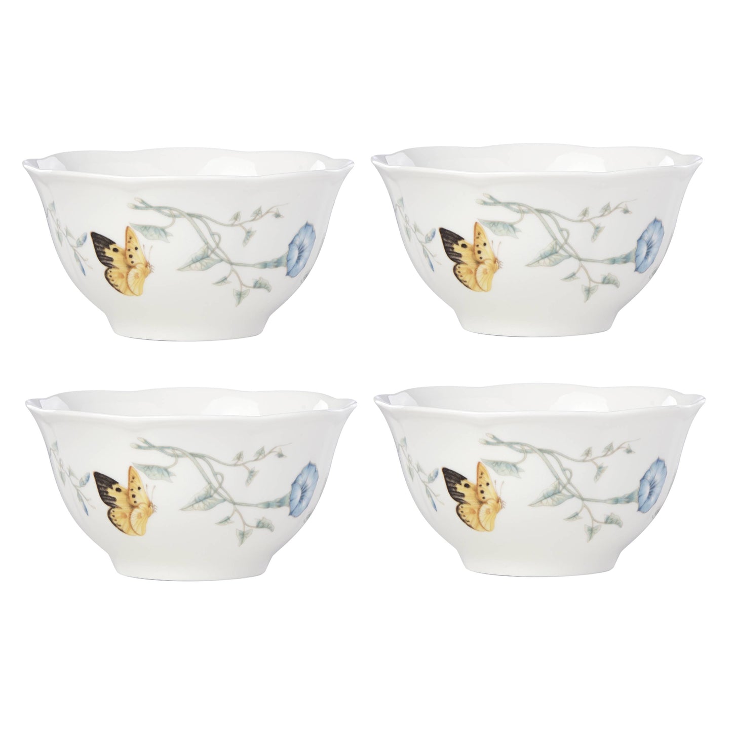 Lenox Butterfly Meadow 4-Piece Rice Bowl Set