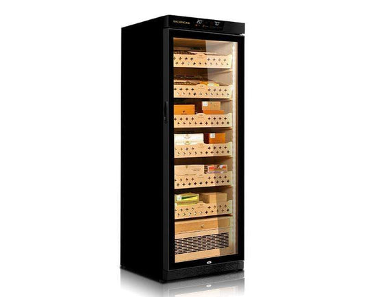 Raching MON2800A Precision Electric Controlled Humidor | Holds 1,300 Cigars