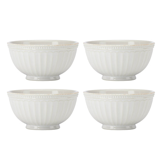 Lenox French Perle Groove All-Purpose Bowls, Set of 4