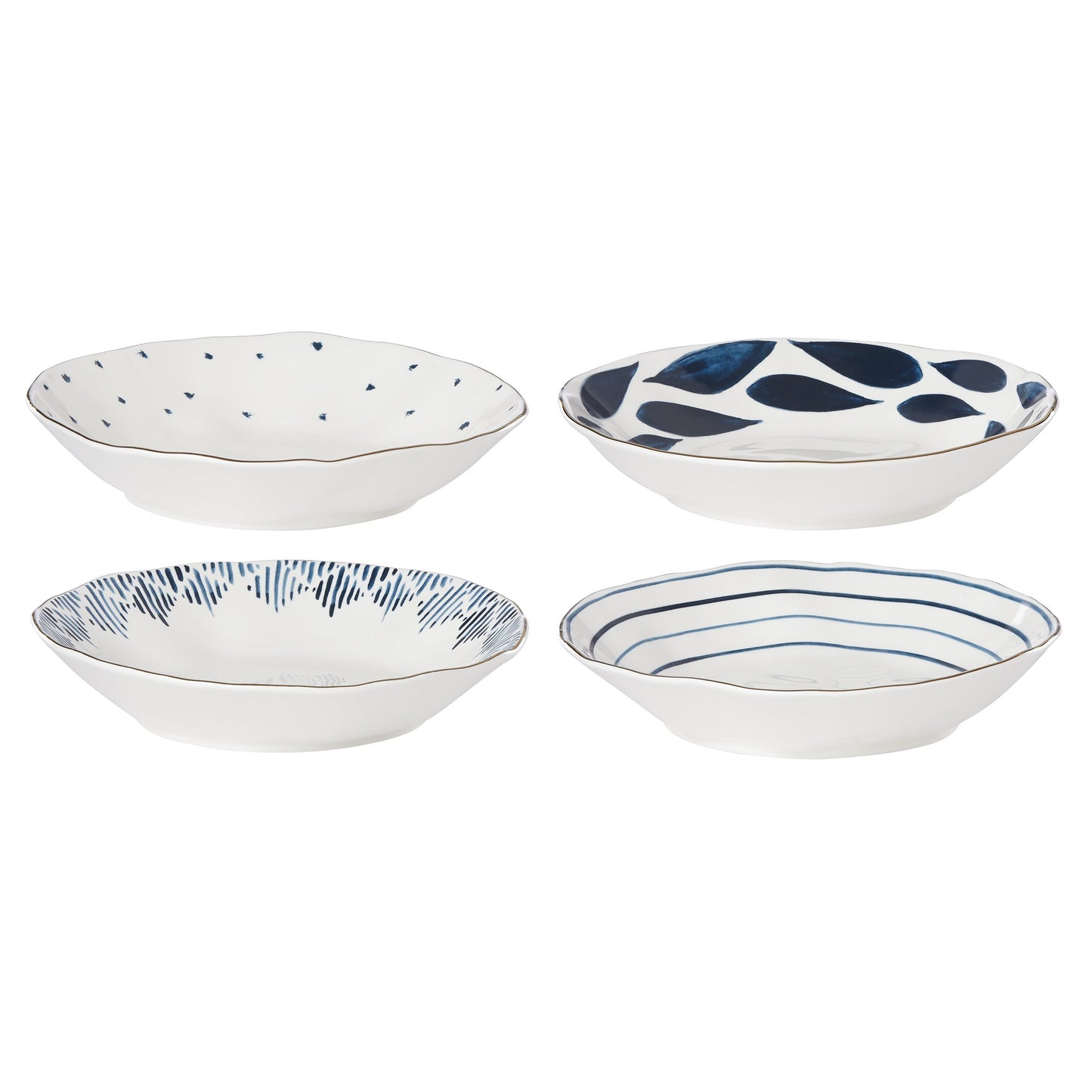 Lenox Blue Bay 4-Piece Pasta Bowl Set