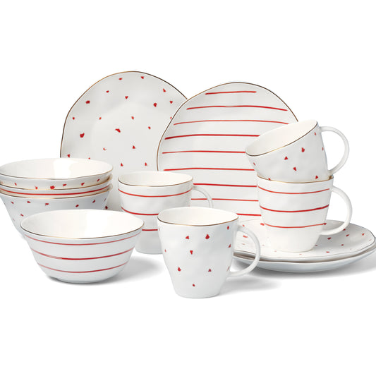 Lenox Garnet Bay 12-Piece Dessert Set