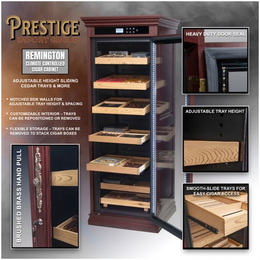 Remington Electric Humidor For 2000 Cigars