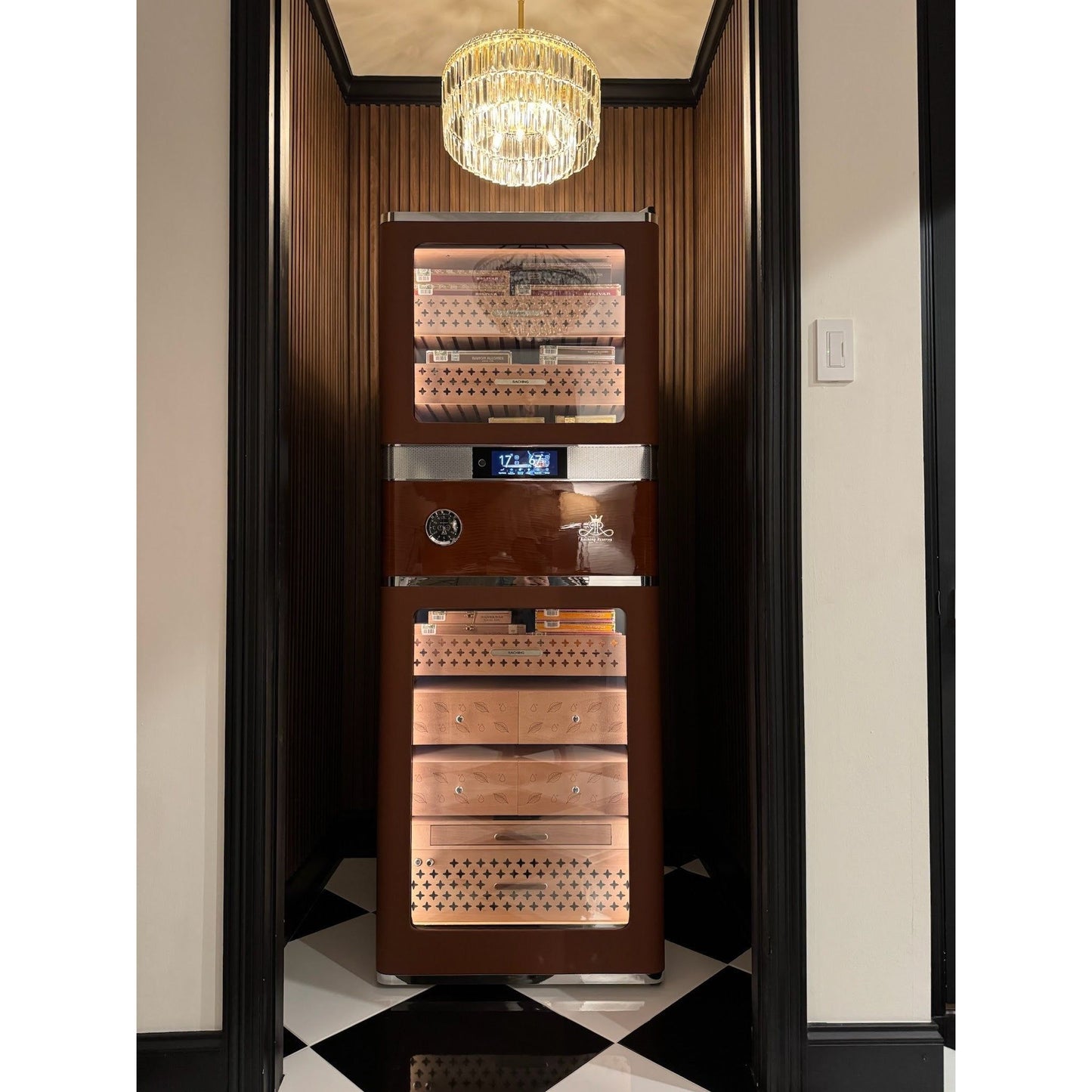 Raching Reserva RR780 Electric Humidor | Holds 1800 Cigars