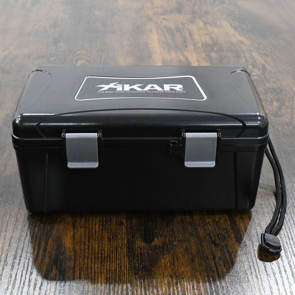 Xikar Travel Humidor | Waterproof Crushproof Airtight | Sizes 5, 10, 15, 20, 40, 60 Cigar Capacity