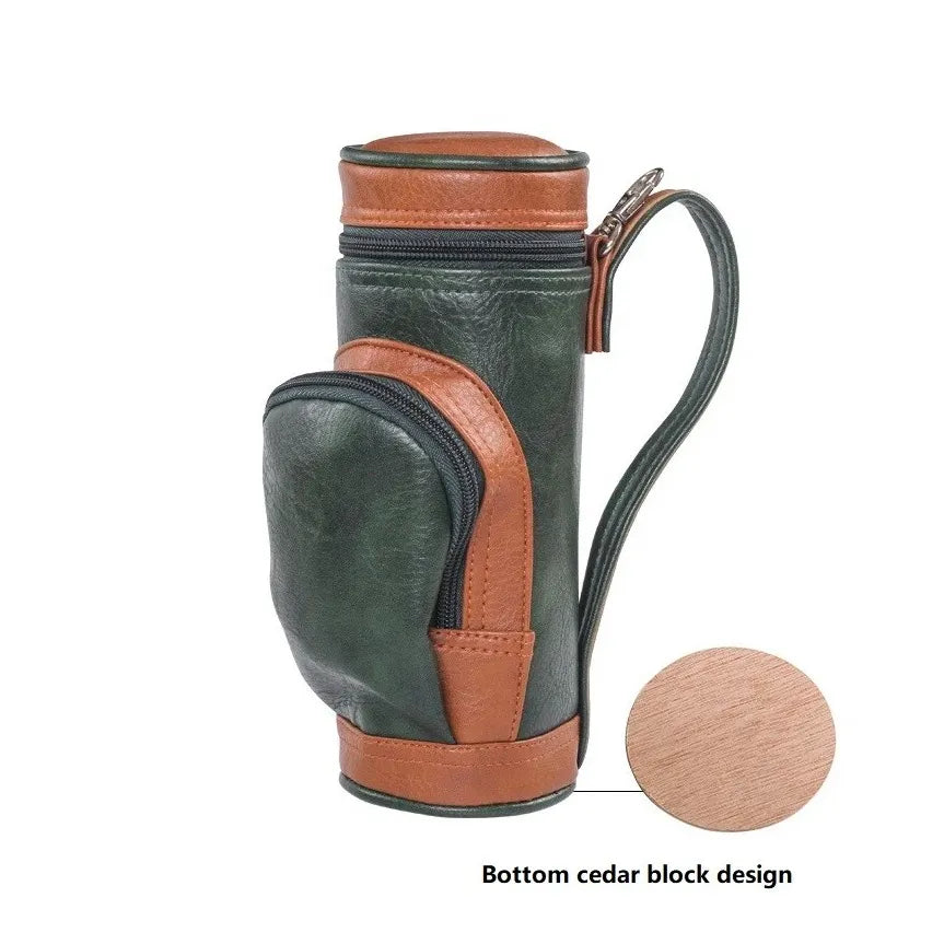 Golf Bag Cigar Humidor Case