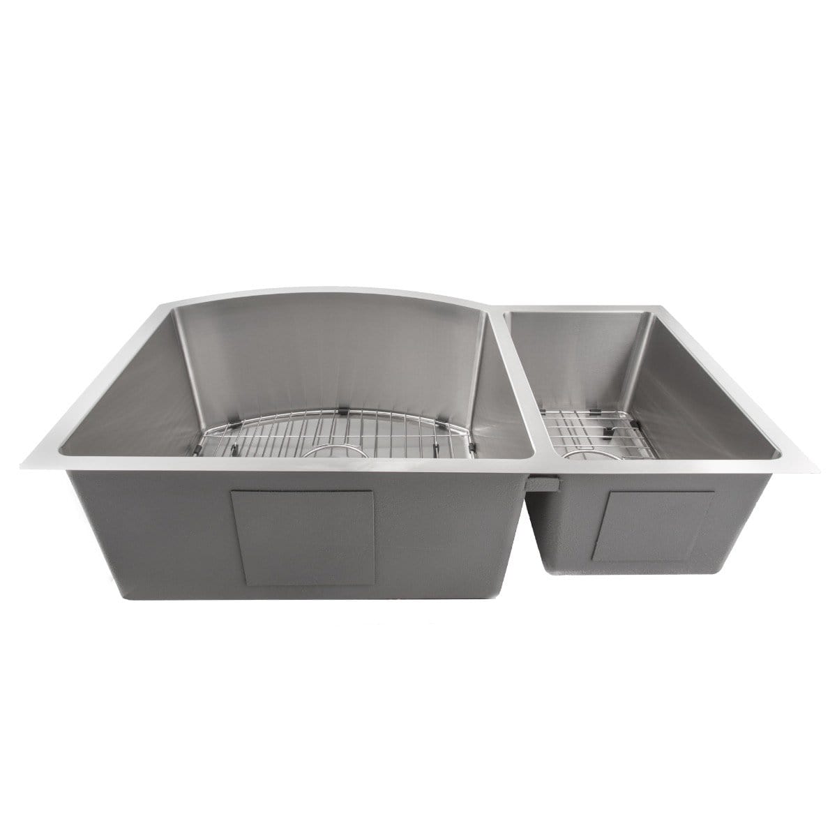 ZLINE Cortina 33" Undermount Double Bowl Sink in Stainless Steel (SC70D-33)