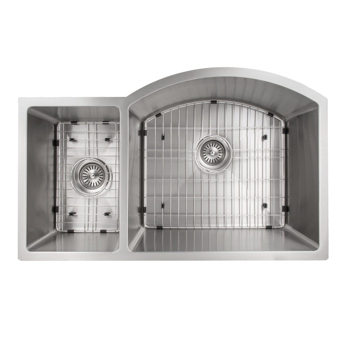 ZLINE Aspen 33" Undermount Double Bowl Sink in Stainless Steel (SC30D-33)