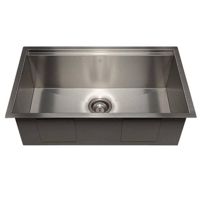 ZLINE Garmisch 30" Undermount Single Bowl Sink in Stainless Steel with Accessories (SLS-30)