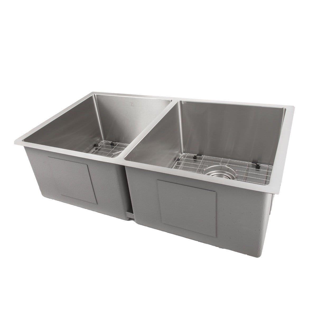 ZLINE Anton 33" Undermount Double Bowl Sink in Stainless Steel (SR50D-33)