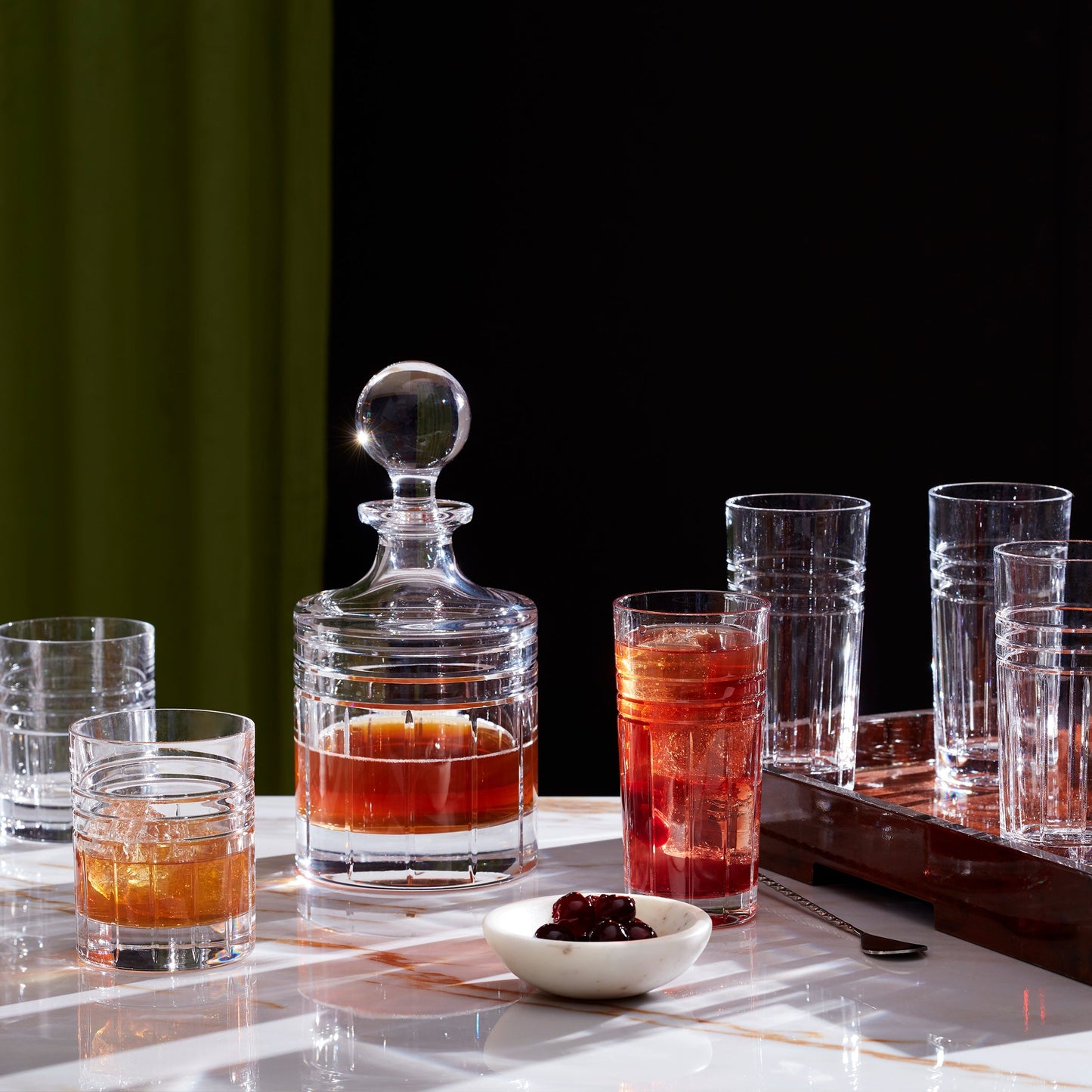 Tempo Crystal Decanter