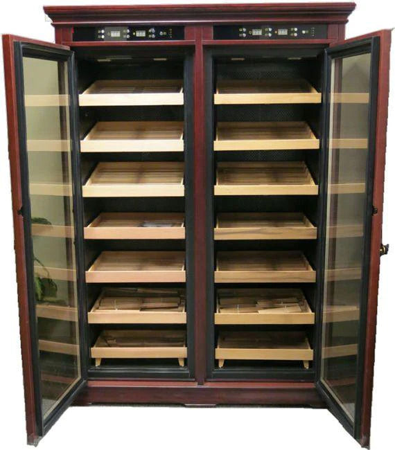 Reagan Electric Cigar Humidor Cabinet | Holds 4000 Cigars