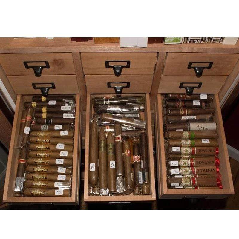 Humidor Supreme Olde English Cigar Humidor Cabinet | Holds 3500 Cigars