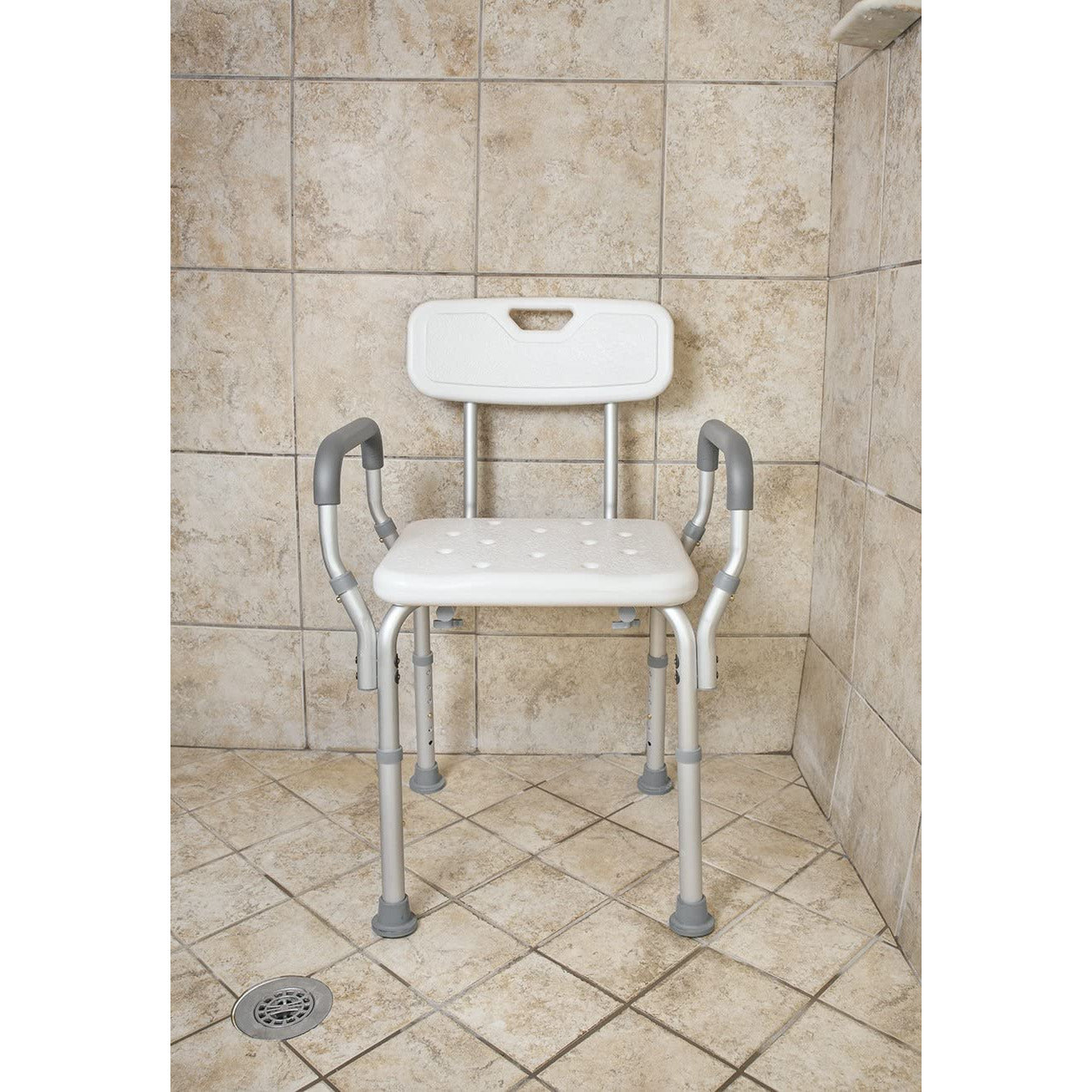 TrustLine Shower Chair | Safety Support Seat | For Elderly, Disabled, and Injured