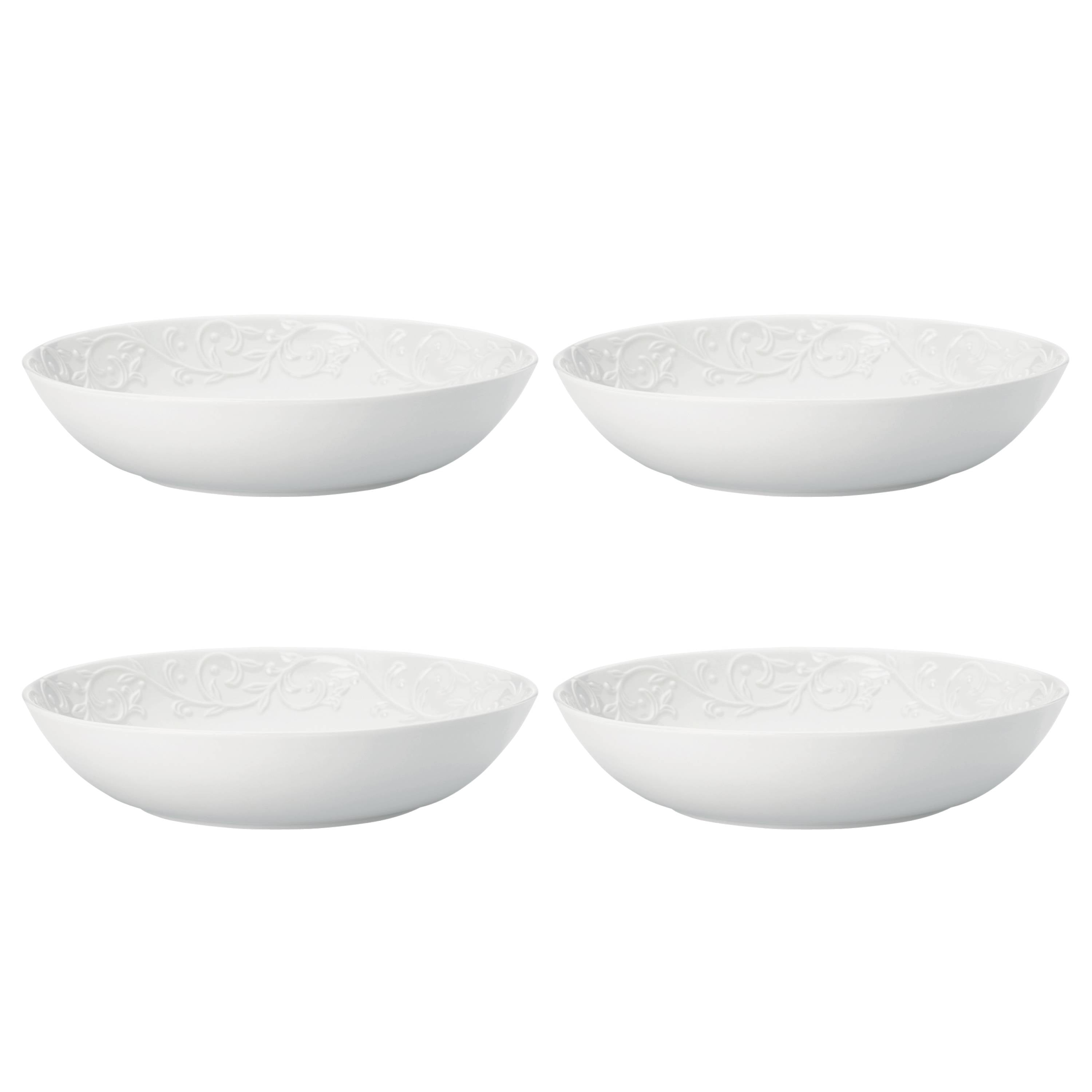 Opal Innocence Carved Pasta Bowls, Set of 4 - Thumbnail 2