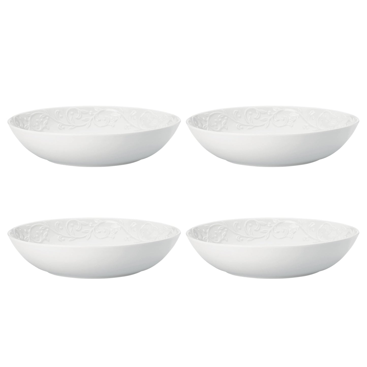 Lenox Opal Innocence Carved Pasta Bowls, Set of 4