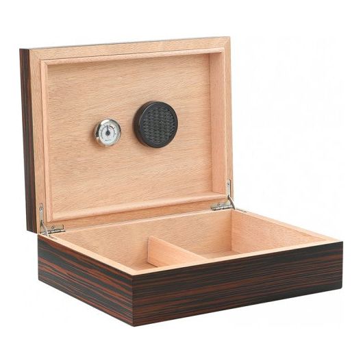 Vizcaya Humidor w/ Humidifier & Hygrometer | Holds 50 Cigars