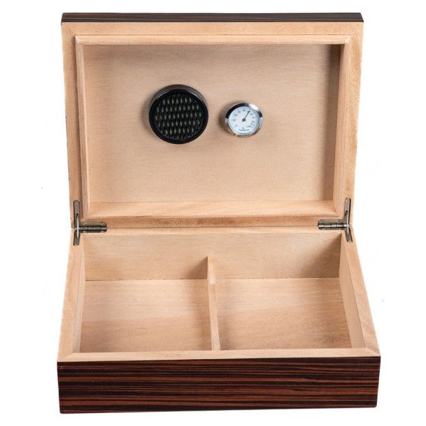 Vizcaya Humidor w/ Humidifier & Hygrometer | Holds 50 Cigars