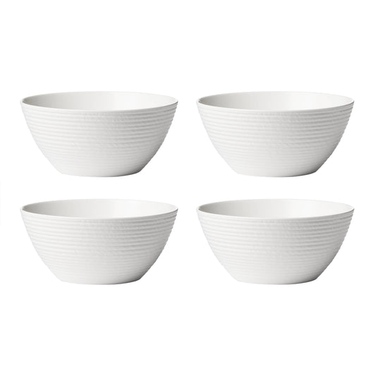 Lenox LX Collective White Fruit Bowls, Set of 4