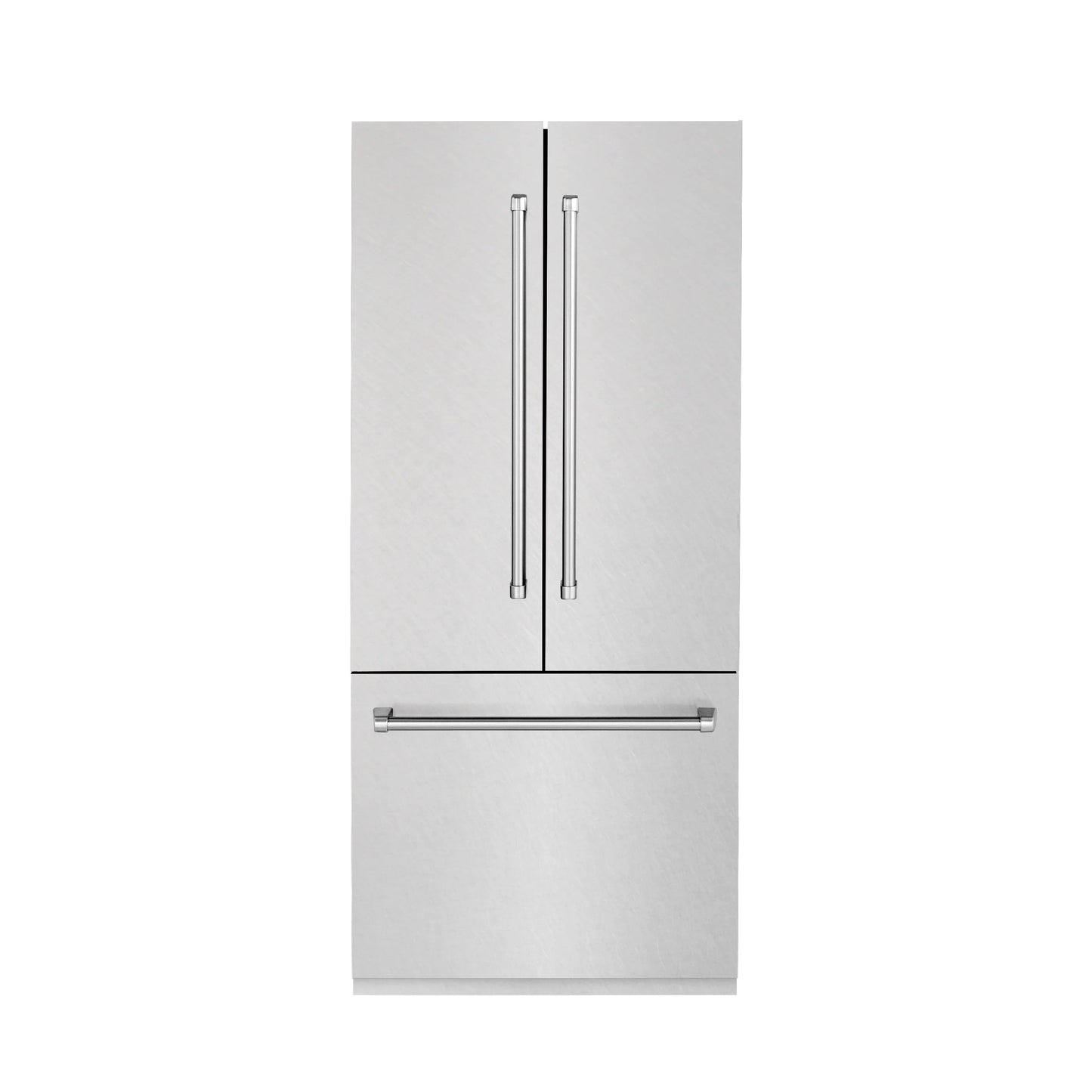 ZLINE 36" 19.6 cu. ft. Built-In Refrigerator with Internal Water and Ice Dispenser in Fingerprint Resistant Stainless Steel, RBIV-SN-36