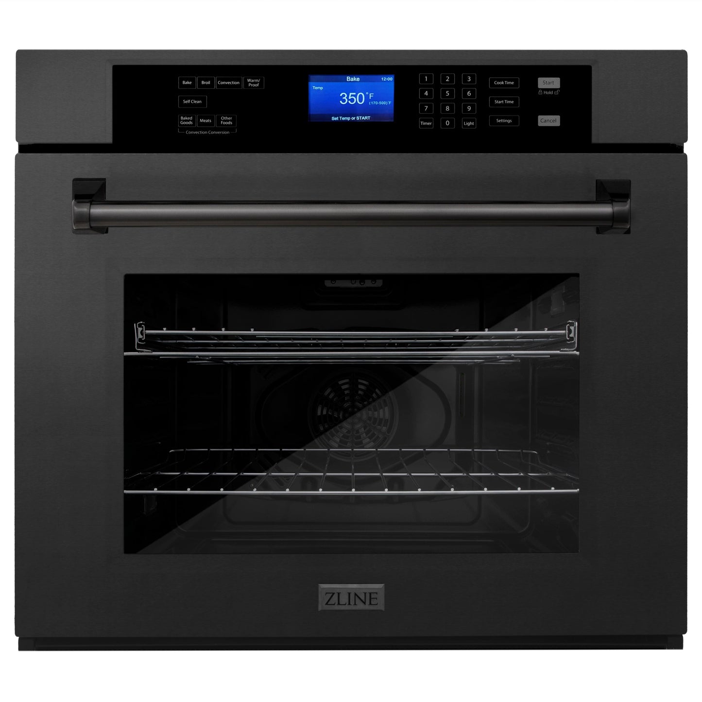 ZLINE 30" Professional Single Wall Oven with Self Clean and True Convection in Stainless Steel (AWS-30)