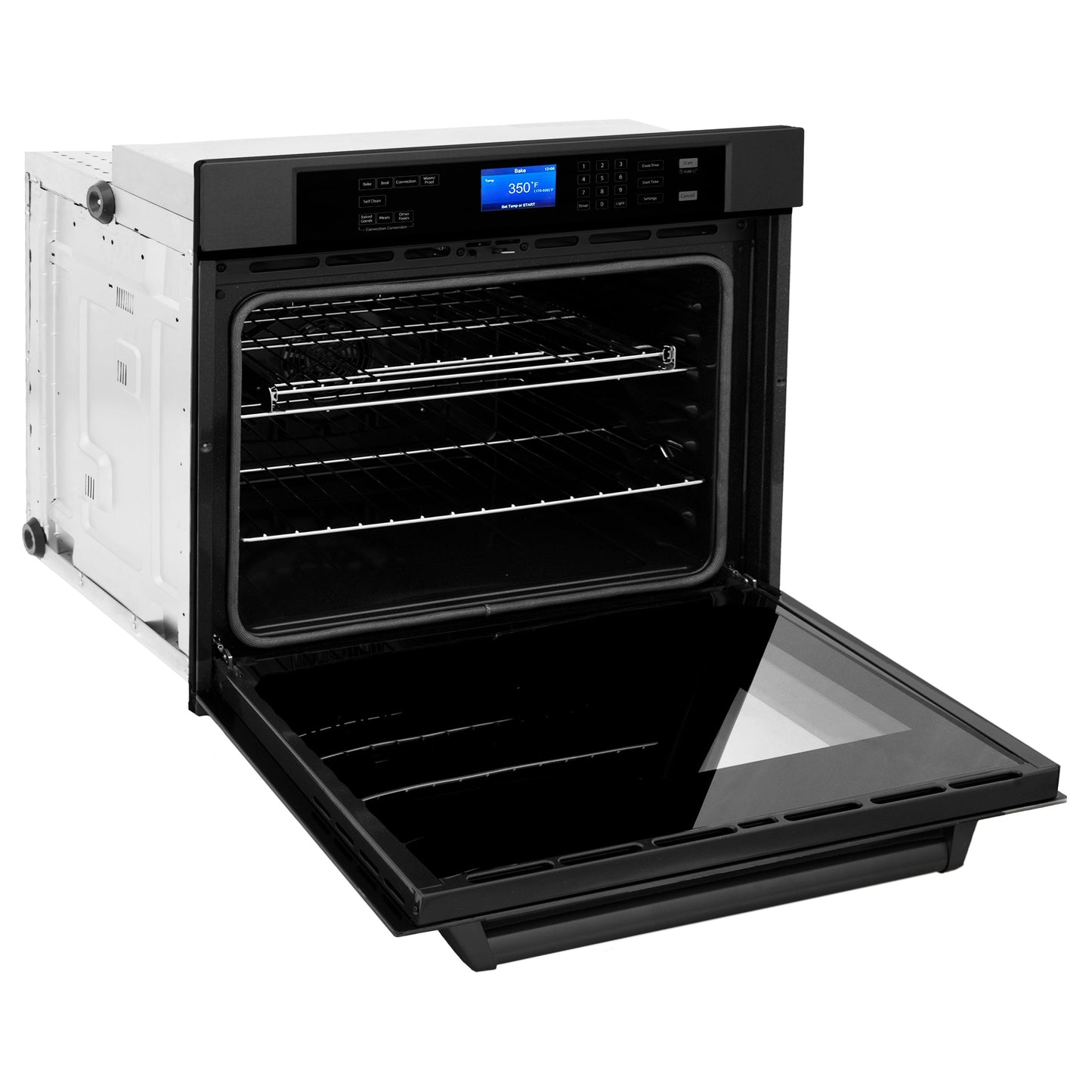 ZLINE 30" Professional Single Wall Oven with Self Clean and True Convection in Stainless Steel (AWS-30)