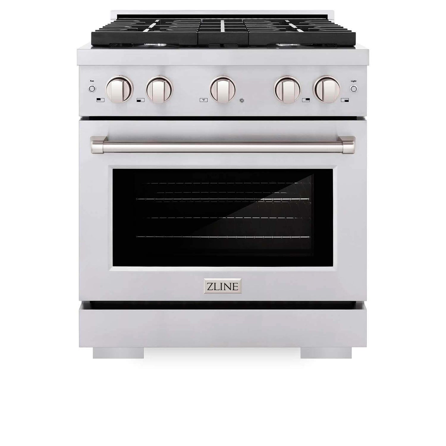 ZLINE 30" 4 Burner Gas Range with Convection Gas Oven in Stainless Steel (SGR-30)