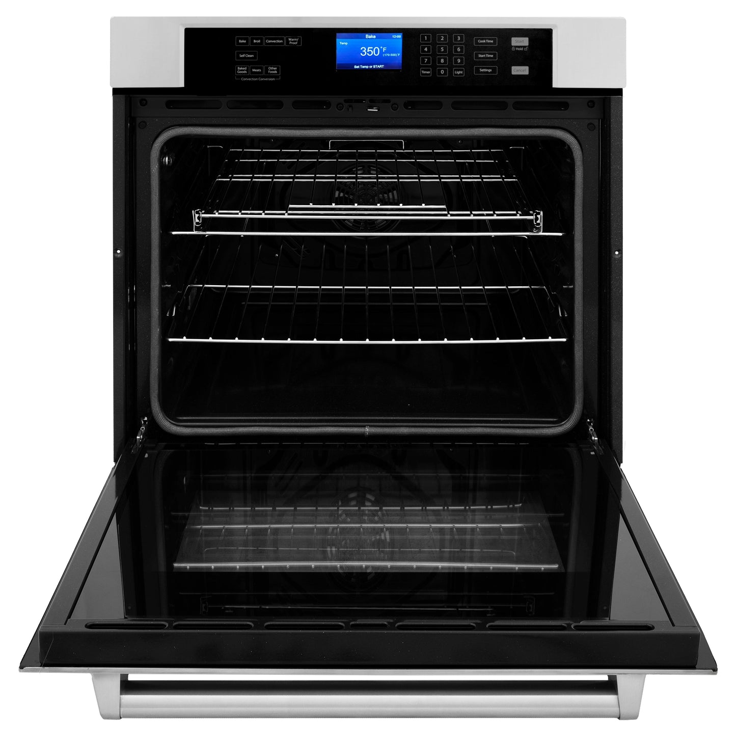 ZLINE 30" Professional Single Wall Oven with Self Clean and True Convection in Stainless Steel (AWS-30)